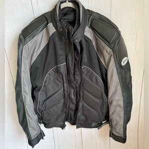 NexGen Men XL Removable Armor Motorcycle Jacket Lined Waterproof Padded Safety